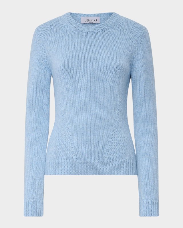 Jeanne Crewneck Cashmere Sweat
